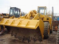 cat 966e wheel loader, wheel loader