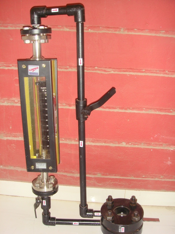 BY-PASS GLASS TUBE  ROTAMETERS