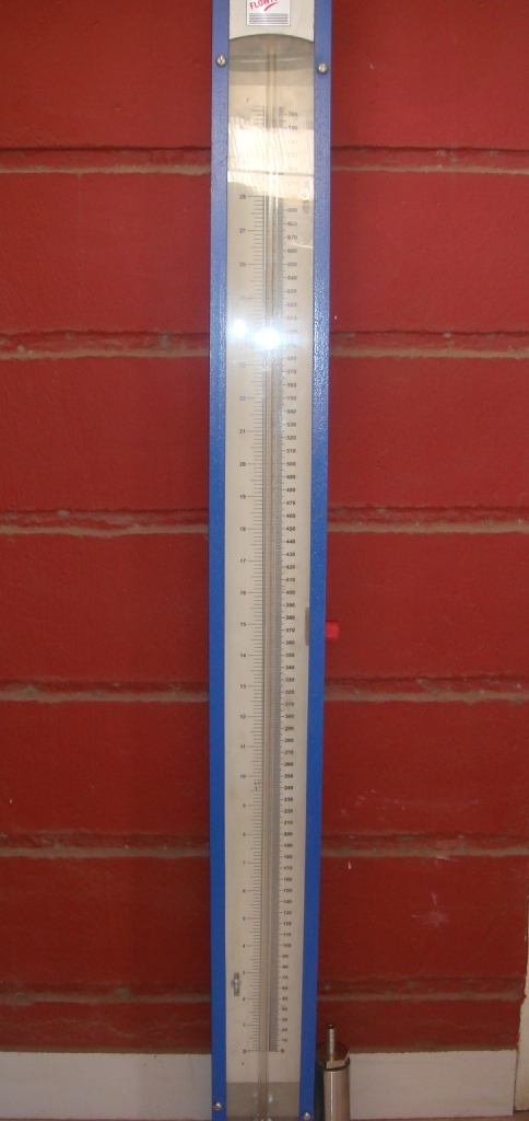 SINGLE LIME MANOMETER
