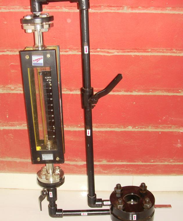 BY PASS GLASS TUBE ROTAMETERS