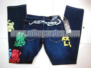 hot sell ed-hardy woman jean