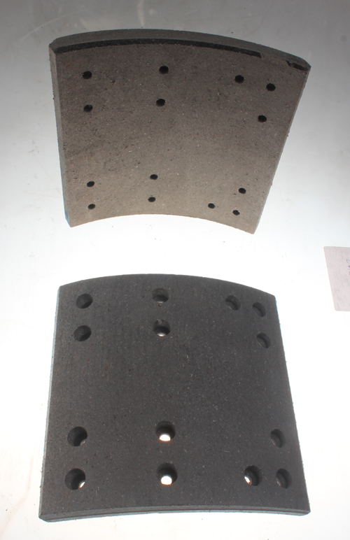 NAO heavy duty truck free asbestos brake lining 4705 Meritor