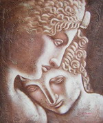 Oil painting 100%hand-made