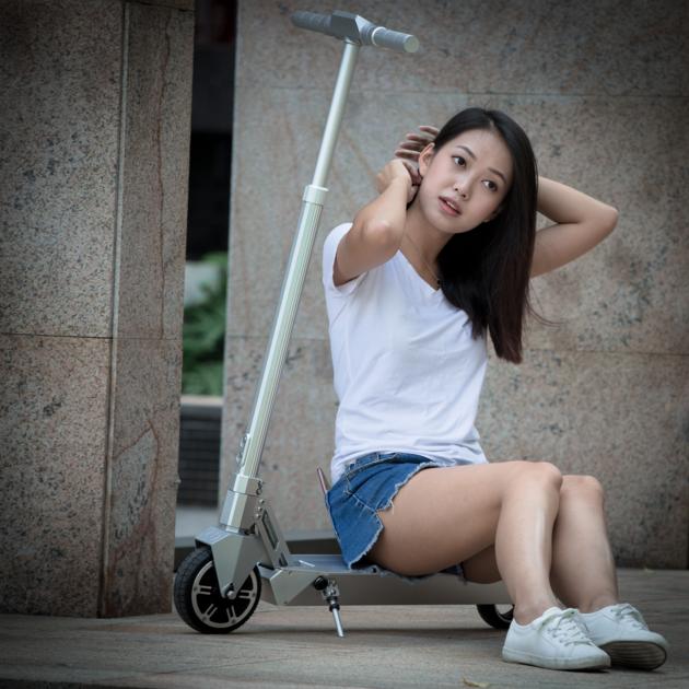 Explosion proof non-pneumatic tire balance scooter