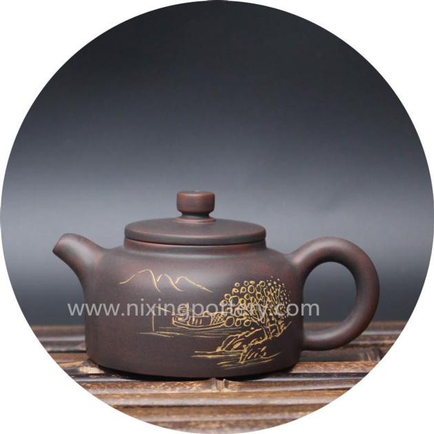 Purple Clay Teapot Nixing Jing Lan Pure Handmade Tea Pot Small Pot