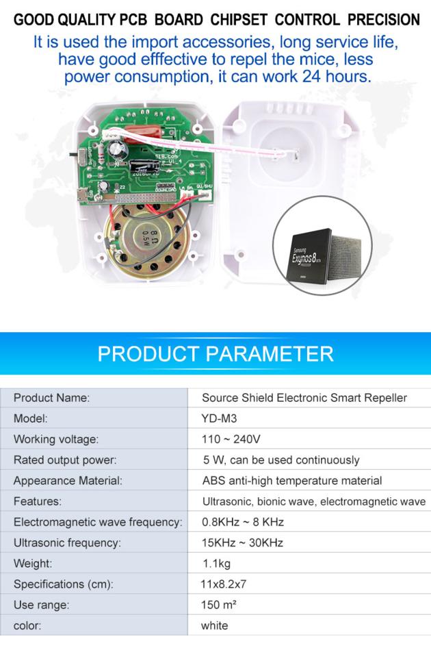 High Quality Electronic Ultrasonic Pest Mosquito Repeller