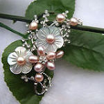 Pearl Brooch JPX-0005