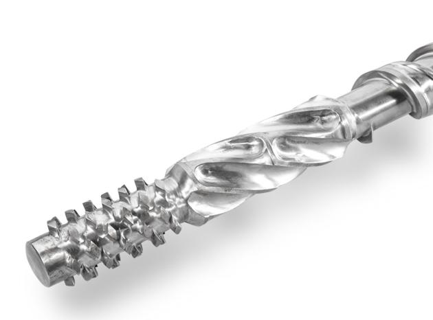 Single screw barrel for extrusion machine