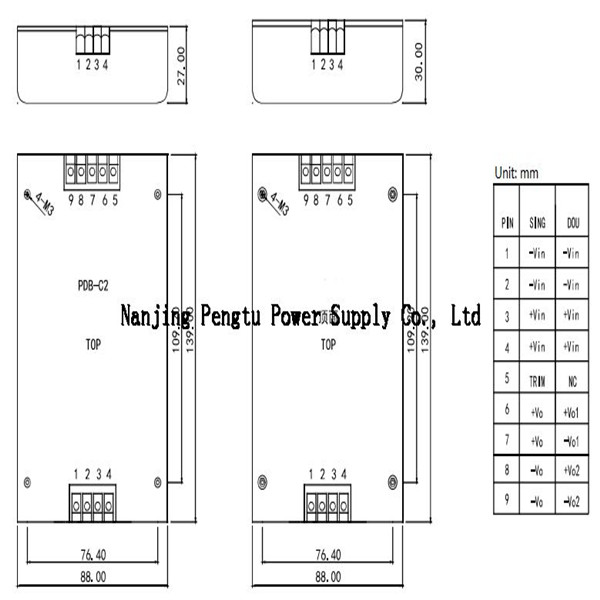 PDB C2 C4 Series 40 200W
