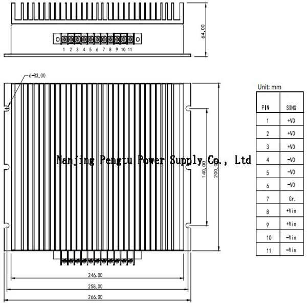 PDB H Series 500 1000W DC