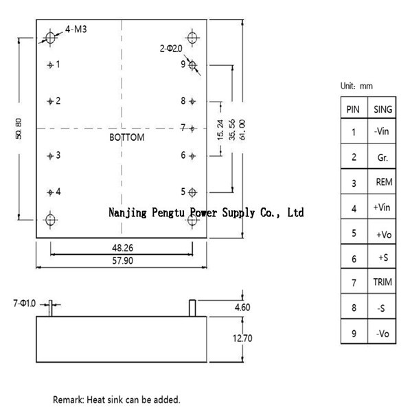 PDH Series 100 200W Half Brick