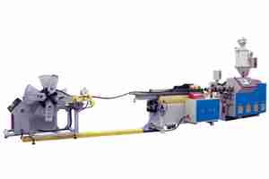 PVC,PE Single Wall Corrugated Pipe Extrusion