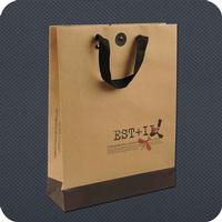 Kraft Paper Bag with Cotton Rope Handle 