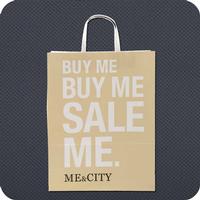 Kraft Paper Bag with Flat Handle