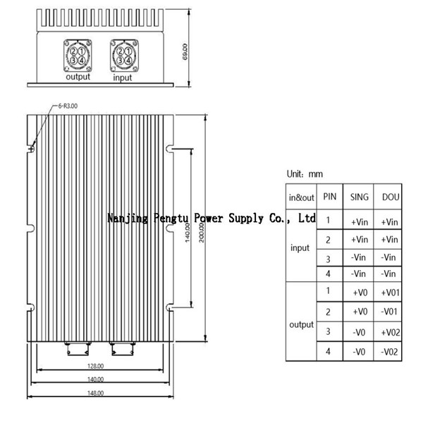 PDE B Series 400 500W DC