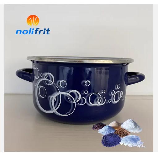  High Quality Royal Blue Enamel Frits for Cookware