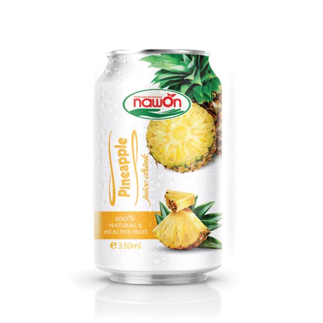 Pineapple Juice Canned Drink 330ml Nawon