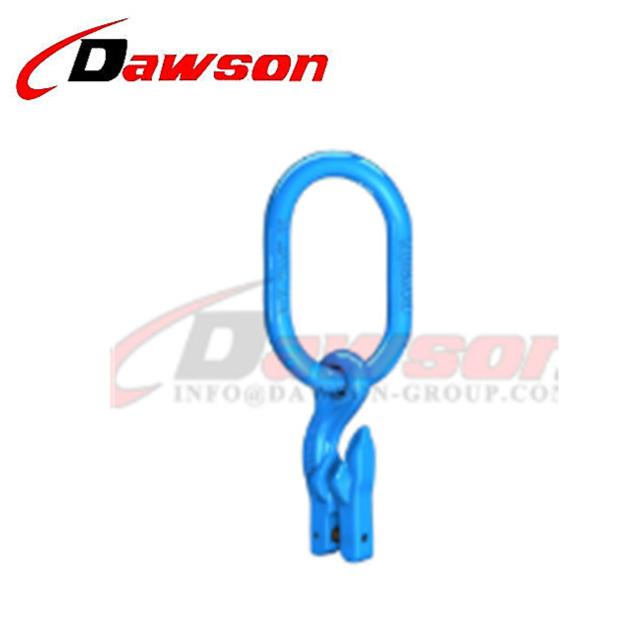 DS1073 G100 Master Link with Eye Grab Hook with Clevis Attachment for Adjust Chain Length