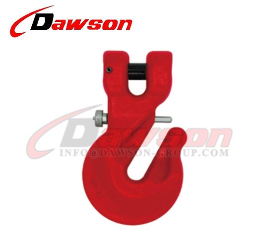DS712 G80 Special Type Clevis Hook with Safety Pin for Adjust Chain Length