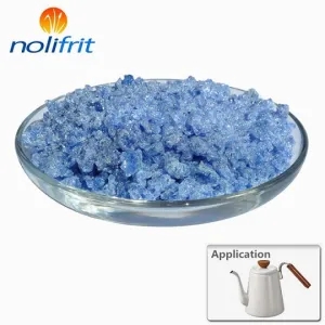 Nolifrit vitreous china suppliers enamel cover coat super white frit for cookware/panel
