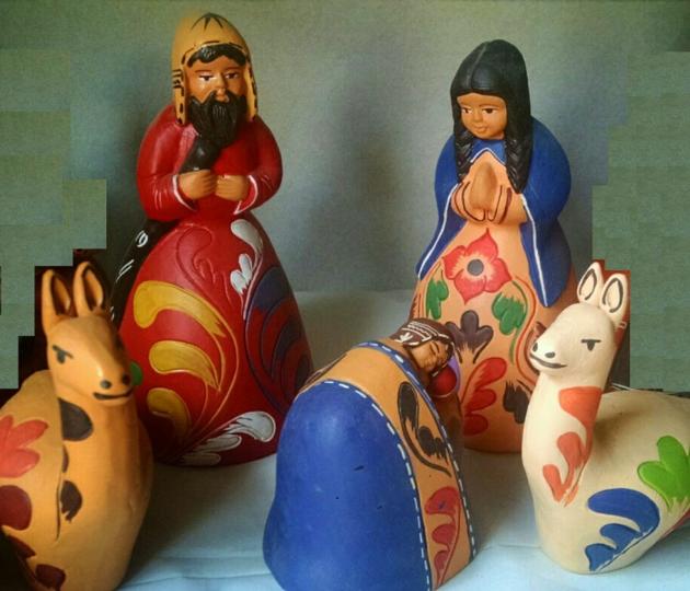 Christmas Ornaments And Ceramic Figurines Handmade