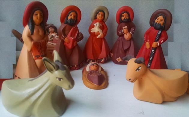 Christmas Ornaments And Ceramic Figurines Handmade
