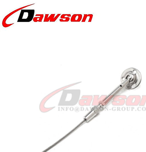 Stainless Steel Swageless Balustrade Rigging Screw Adjuster Flat