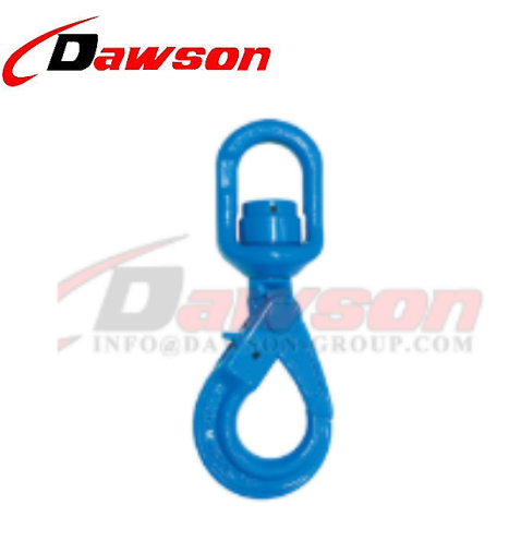 DS1072 G100 Swivel Self-locking Hook with Bearing for Chain Slings