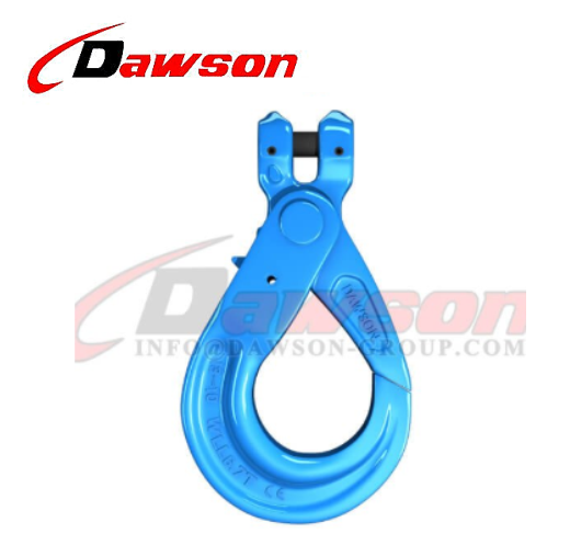 DS1006 G100 European Type Forged Clevis Self-Locking Hook for Lifting Chain Slings