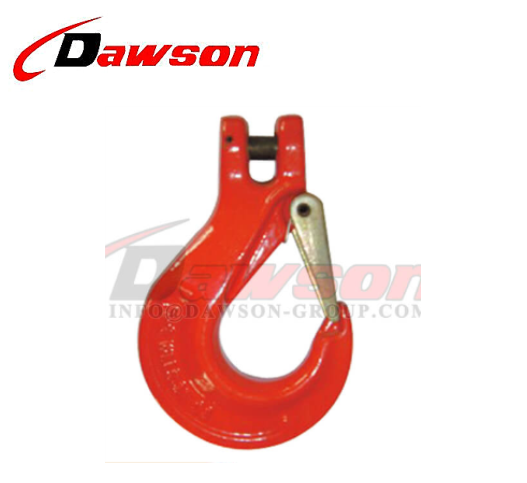 DS247 G80 Italian Type Clevis Slip Hook with Cast Latch for G80 Chain