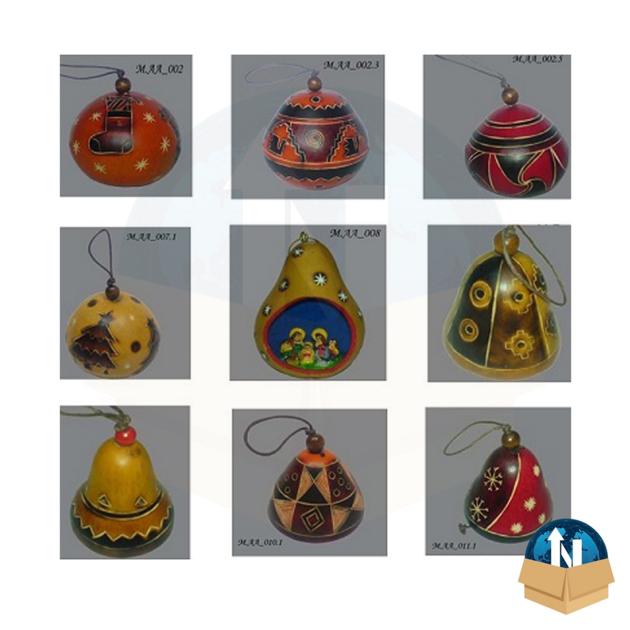 Handmade Christmas decorations and Nativity scenes