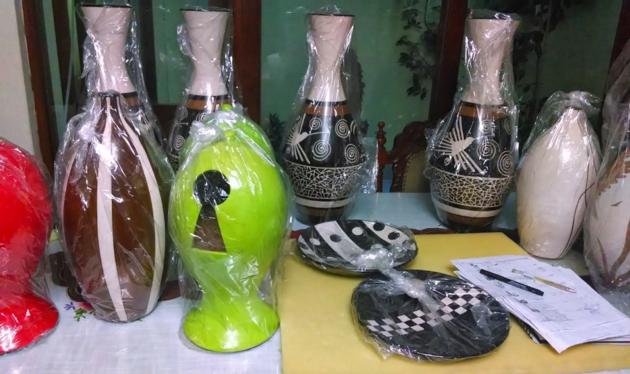 Decorative Vases Handmade In Clay