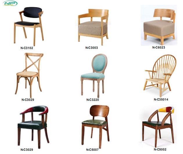 Norpel Wooden Dining Chairs
