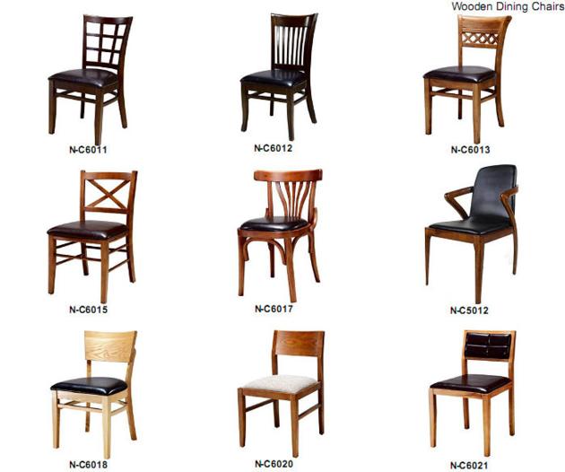 Norpel Wooden Dining Chairs