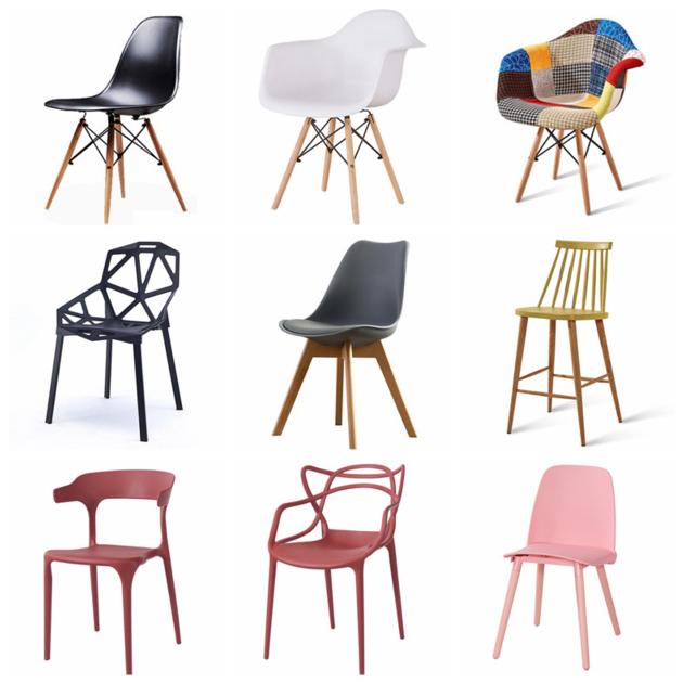 Plastic Eames Dining Chair
