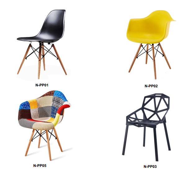 Plastic Eames Dining Chair