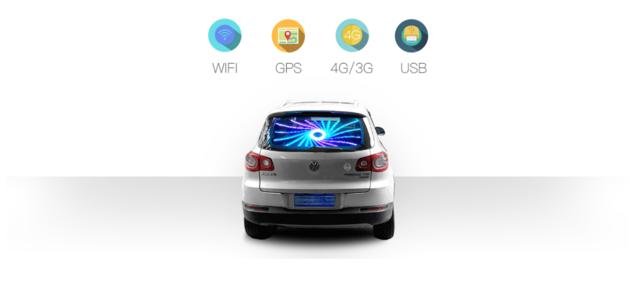 Car Window LED Display