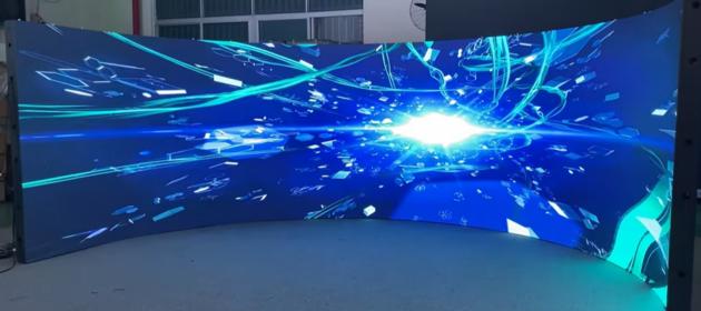 NSE Customized Indoor P2.5 Flexible LED Display Screen