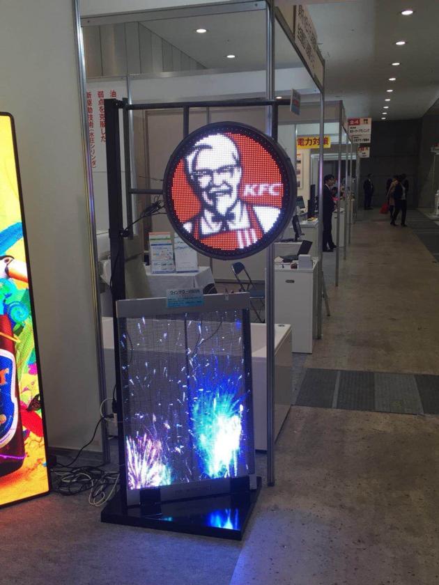 Outdoor Double Side Logo LED Sign