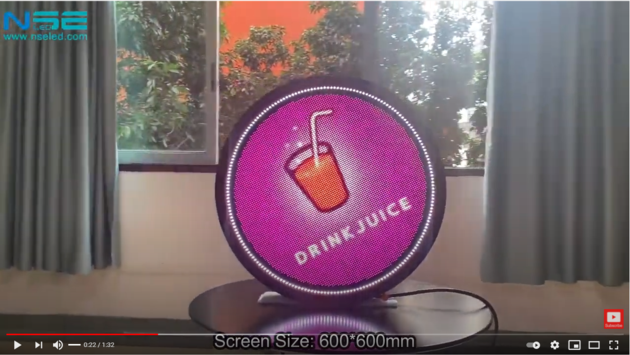 Circle LED Sign/Display
