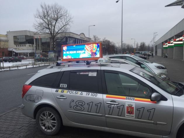 Taxi Top Led Display