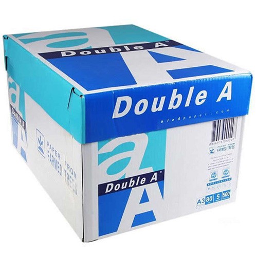 Double A Manufacturer A4 Copy Paper 80gsm for sale 