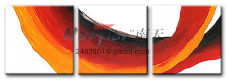 group oil painting