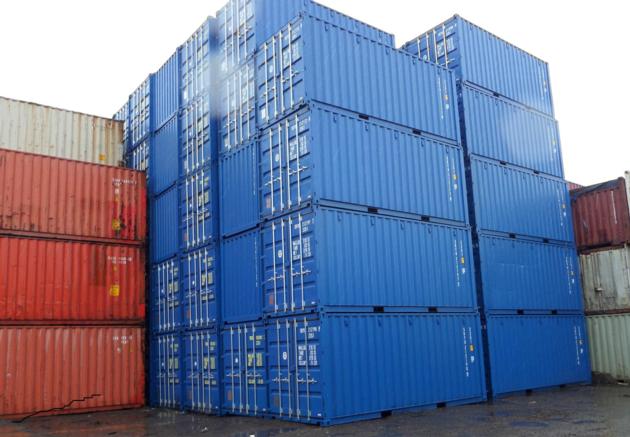 HIGH CUBE SHIPPING CONTAINER