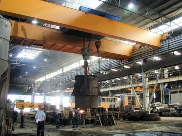 20 Tons Double Girder Steel Factory Foundry Overhead Crane