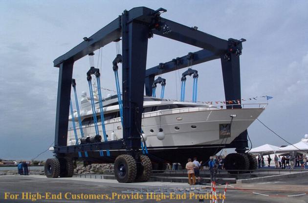 Mobile Yacht Boat Hoist Lift Gantry