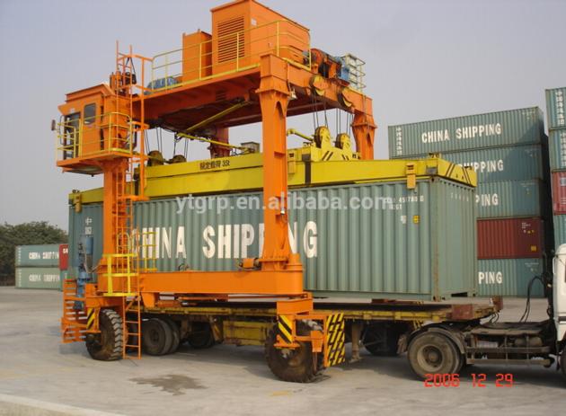 Container Straddle Carrier Rubber Tyre Port