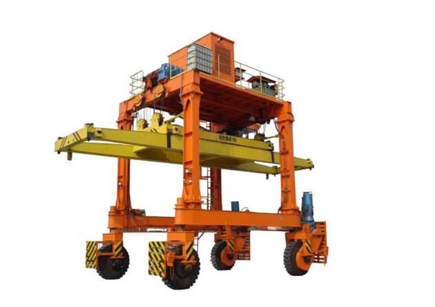 Container Straddle Carrier Rubber Tyre Port