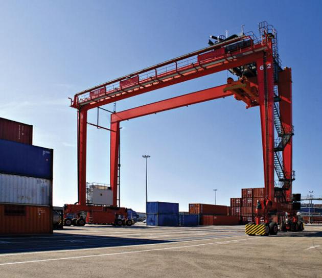 RTG Model Container Gantry Crane 50Ton