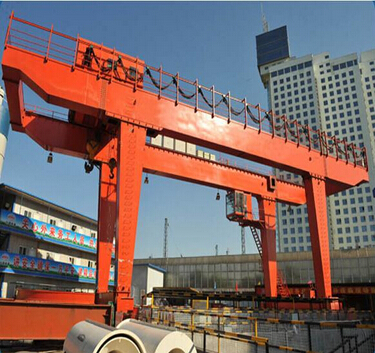 double girder gantry crane with 30ton trolley